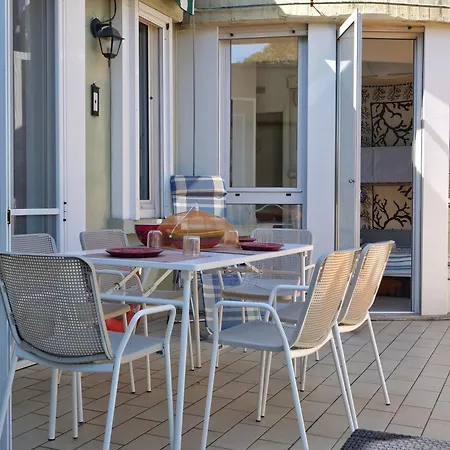 Kite 8 Posti Letto - Terrazzo E Parcheggio Apartamento Grado-Pineta